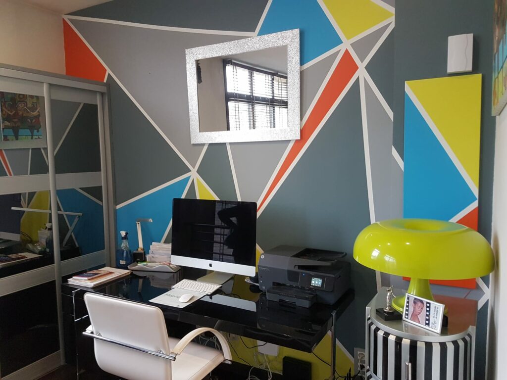 Peinture Design d’un bureau à Bordeaux GAS Concept