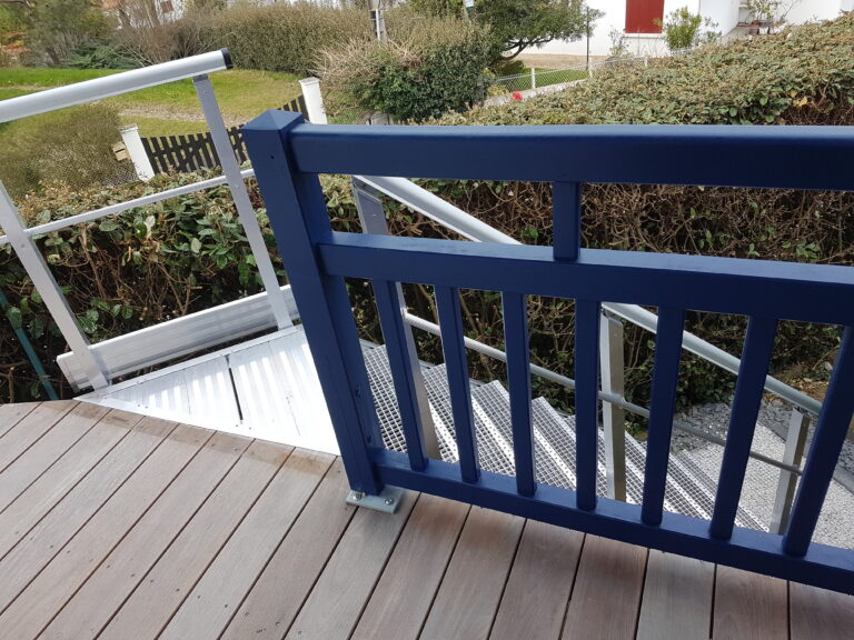 Création d'un escalier galvanisé sur-mesure